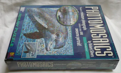 Miniatura 8 de Rompecabezas de delfines fotomosaicos 1000pc