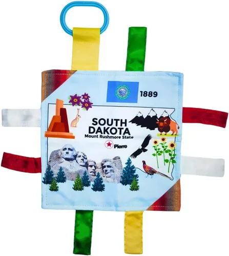 Miniatura 11 de Baby Jack & Co - Cochecito de juguete para bebés de 8 x 8 pulgadas, juguete para bebés, juguetes arrugados para desarrollar cinco sentidos, aprende