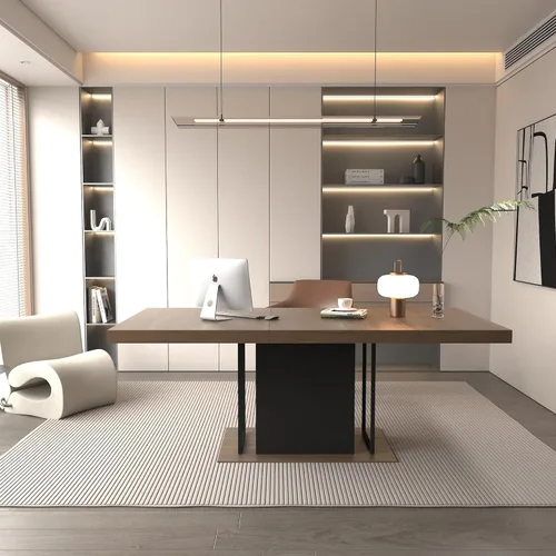 Miniatura 4 de KEIKI Mesa de comedor extensible de 62.99 a 78.7 pulgadas, moderna mesa de cocina extensible de granja para 6 a 10 personas, mesa de conferencia