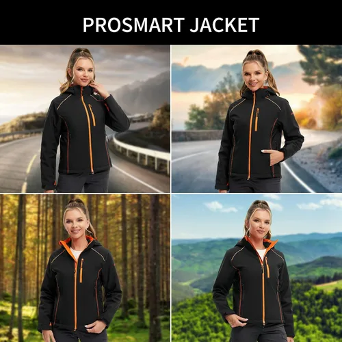 Miniatura 5 de PROSmart 12V Women's Heated Jacket - Waterproof Electric Heating Coat Warming Jackets for Women with