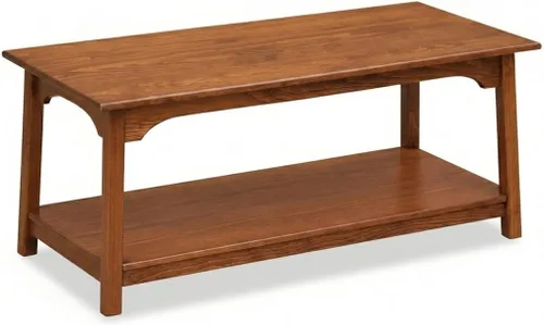 Miniatura 5 de Peaceful Classics Mesa auxiliar amish de madera rústica, muebles amish, estantes de 2 niveles, mesas de centro de granja hechas de madera real