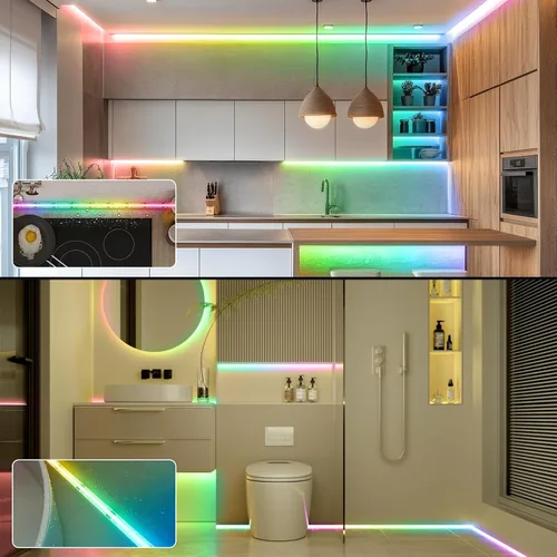 Miniatura 2 de Tira de luces LED COB RGB IC