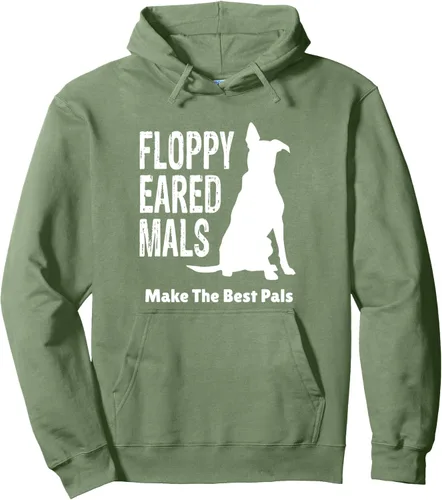 Miniatura 7 de Floppy Eared Mals Make The Best Pals Belgian Malinois Sudadera con capucha