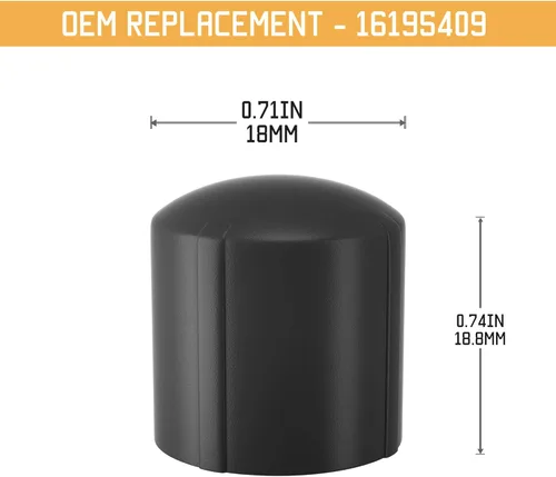 Miniatura 2 de RDBS Accesorios de radio 6 piezas estéreo de control de volumen de radio kit OEM reemplazo para GMC Cadillac Chevrolet
