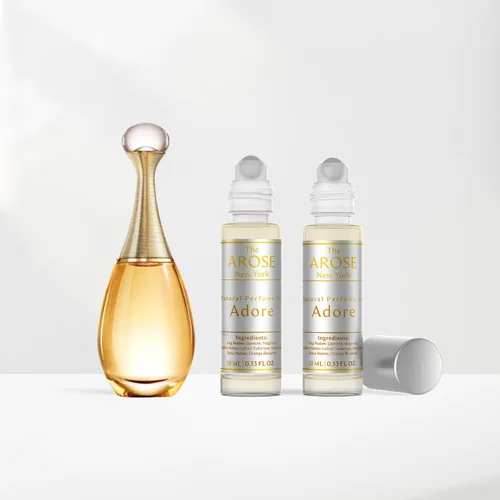 Miniatura 8 de Adore - Aceite de perfume The Arose New York, sin alcohol, vegano, tamaño de bolsillo, tamaño de viaje, de larga duración, fragancia inspirada