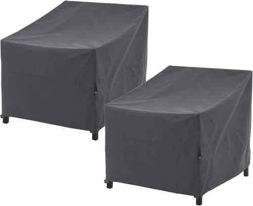 Miniatura 18 de WJ-X3 Funda Apilable para Silla de Patio, Resistente, Resistente al Viento e Impermeable, Fundas para Sillas de Patio al Aire Libre, 28A x 36P x