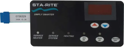 Pentair 42002-0029Z - Sistema eléctrico de reemplazo de membrana Sta-Rite Max-E-Therm para calentador de piscina y spa, color negro