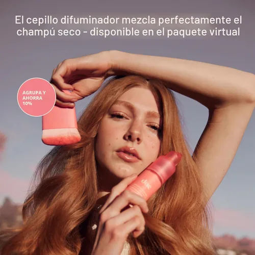 Miniatura 8 de DAE Champú en polvo seco Fairy Duster - Ingredientes naturales sin aerosol, absorbe aceite y refresca las raíces