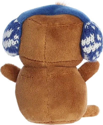 Miniatura 4 de Aurora® Festive Holiday Land of Lils™ Lil' Gingie™ - Animales de peluche de temporada - Regalos conmovedores - Marrón 5 pulgadas