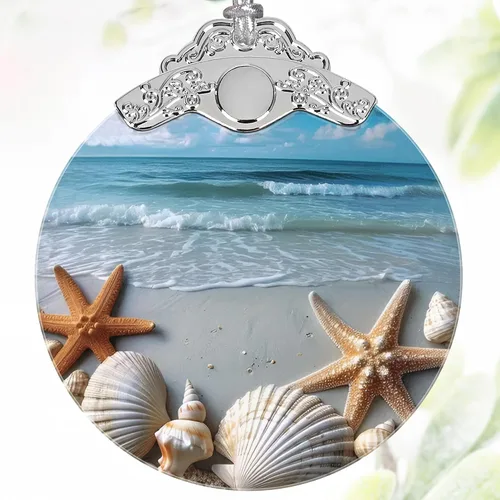 Miniatura 8 de Decoración navideña de vidrio emplomado de 3 pulgadas, adornos navideños, reliquia familiar, intercambio de regalos, idea de regalo, presente