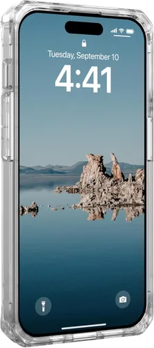 Miniatura 7 de URBAN ARMOR GEAR UAG - Funda compatible con iPhone 15 Pro de 6.1 pulgadas, imán integrado Plyo hielo/oro rosa compatible con carga MagSafe