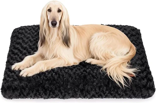 Miniatura 15 de Alfombrilla para jaula de perro, colchón de jaula de perro de felpa, colchón para jaula de perro suave, almohadilla antideslizante para jaula