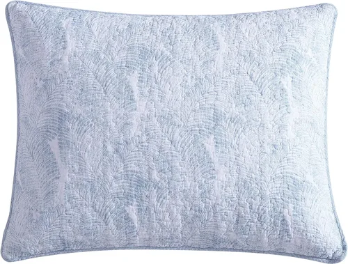 Miniatura 6 de Tommy Bahama - Juego de edredón tamaño Queen, decoración reversible de algodón para dormitorio con fundas a juego, ropa de cama costera con reverso
