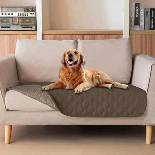 Miniatura 46 de gogobunny Manta 100% Impermeable de Doble Cara para Perros, Cubierta Suave para Cama de Mascotas, Reversible, Protege Muebles, Sillón, Sofá, Coche