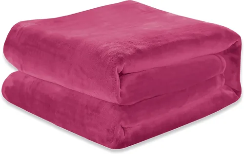 Miniatura 7 de Elegant Comfort Manta de Lujo con Sensación de Terciopelo, Manta Ligera para Todas las Estaciones, Ultra Suave, de Felpa de Forro Polar de Franela