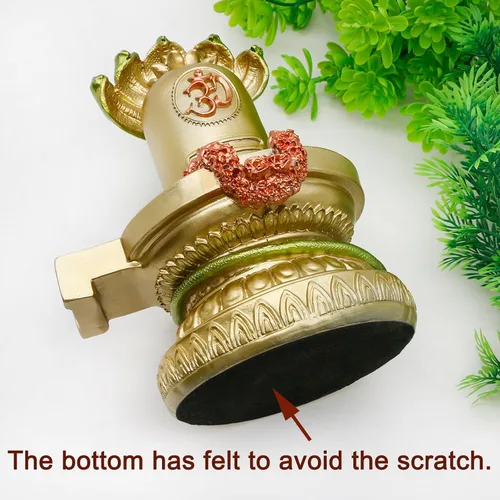 Miniatura 6 de alikiki Dios hindú Shiva Lingam Estatua - India Templo Mandir Murti Señor Ídolo Templo indio Pooja Artículo Puja Escultura Religiosa Diwali Regalos