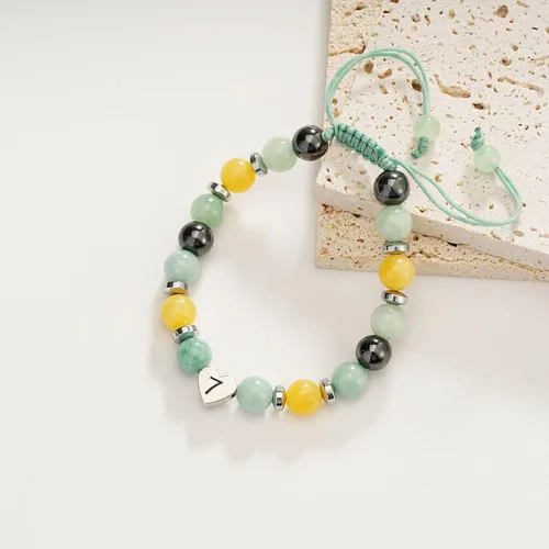 Miniatura 2 de SIXFOX Dainty Link Charm Bracelet For Women Trendy Pearl Beaded Bracelet With Natural Adjustable Statement Bracelet Jewelry Gifts for Bridesmaid
