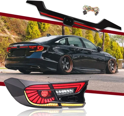 Miniatura 11 de T T-ABC Nuevas luces compatibles con Honda Accord 2018-2025, LX EX EXL Sport Touring Hybrid Faro delantero delantero de 10ª generación Accesorios