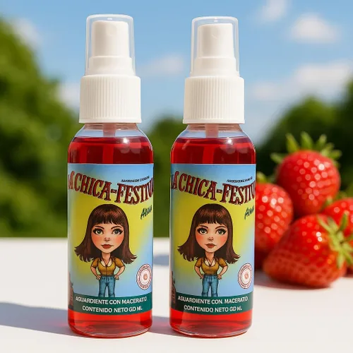 Miniatura 2 de V Spec 65ml de líquido - CF-2pk La Chicca Fresita, ambientador líquido para automóvil, ambientador en aerosol de fresa