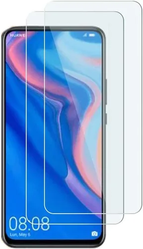 Paquete de 2 protectores de pantalla de vidrio templado para Huawei Y9 Prime 2019 JKM-LX3 de 6.59 pulgadas