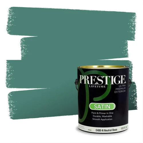 Miniatura 1854 de Prestige Paints - pintura de exterior y pintura de imprimación en una, E100-T-6006-10AVP