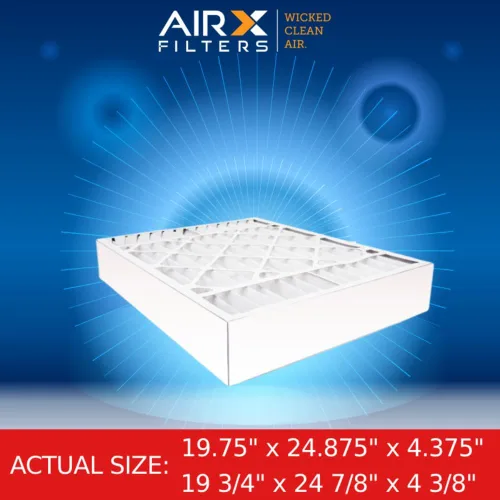 Miniatura 3 de AIRX FILTERS WICKED CLEAN AIR. Filtro de horno 20x25x4 MERV 8 compatible con filtro de aire Honeywell 20x25x4 F25 1 solo filtro