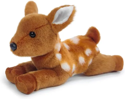 Miniatura 13 de Animal de peluche realista de 8 pulgadas para niños, con postura acostada, peluche para niños y niñas, adultos, cumpleaños, abrazo, enseñanza