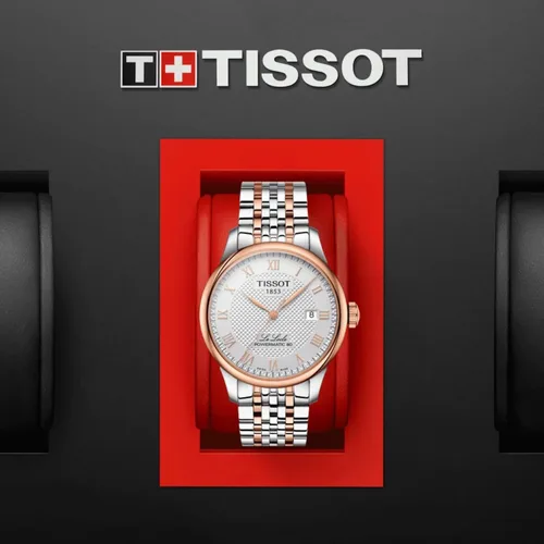Miniatura 4 de Tissot Le Locle Powermatic 80, Gris, Classic