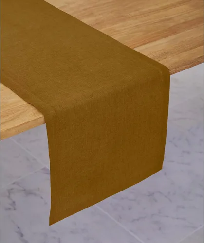 Miniatura 59 de Solino Home Camino de mesa de lino blanco de 36 pulgadas, 100% lino puro, camino de mesa pequeño de 14 x 36 pulgadas, ideal para tocador y mesas 01