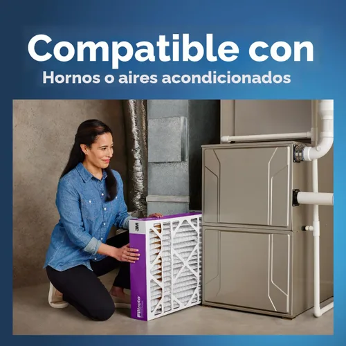 Miniatura 7 de Filtrete - Filtro de aire para horno y aire acondicionado de 16 x 20 x 4 pulgadas, MPR 1550, MERV 12, se adapta a Lennox y Honeywell, filtro
