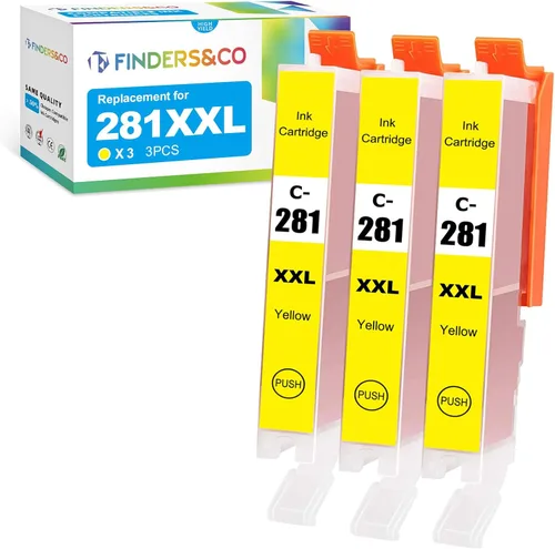 Miniatura 8 de CLI-281 XXL - Depósito de tinta negra de repuesto para 281 XXL BK para trabajar con Canon PIXMA TS6320 TR7520 TS8120 TS8320 TR8520 TS9120
