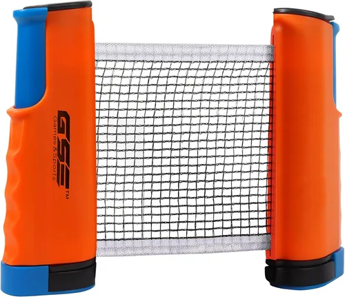 Miniatura 9 de GSE Games & Sports Expert - Red y postes de tenis de mesa retráctil Red de repuesto ajustable de Ping Pong (4 colores) Adjustable