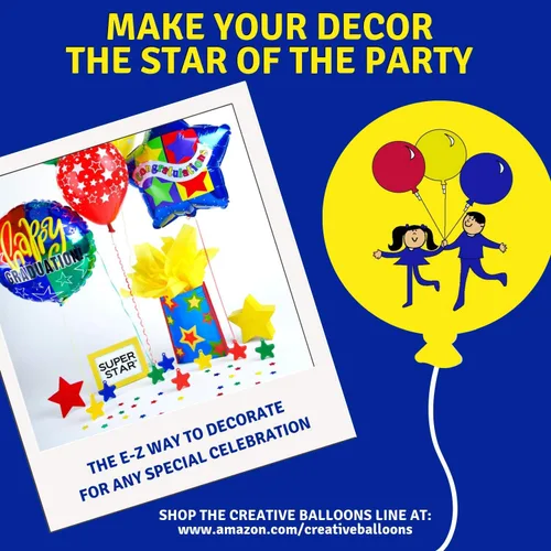Miniatura 4 de Creative Balloons Peso cúbico: globos dorados metálicos de 2.26 onzas para ramos de globos de helio, paquete de 10 unidades para fiestas y eventos