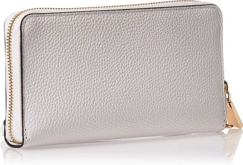 Miniatura 2 de Michael Kors Pebbled cuero Smartphone Wallet Wristlet - blanco óptico