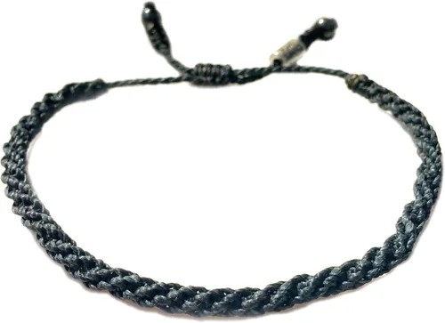 Miniatura 3 de Rumi Sumaq Pulsera de cuerda náutica para hombres, mujeres y niños - Resistente al agua, con nudo manual ajustable - Estilos de mapa de la isla