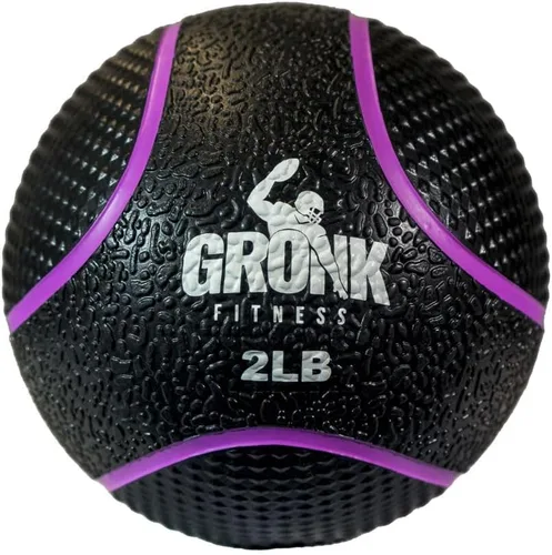 Miniatura 6 de Gronk Fitness Pelota medicinal de alta calidad, pelota medicinal con peso antideslizante, gran bola de pared para entrenamientos de cuerpo completo