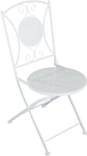 Miniatura 2 de The Lakeside Collection Mesas o sillas plegables con icono de metal - Silla de estrella de mar