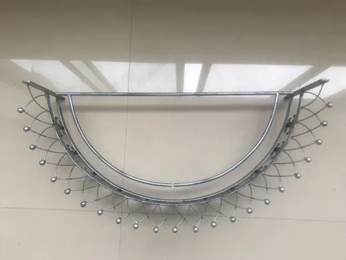 Miniatura 4 de OctoRose Dosel Corona de Pared de Metal para Cama - Decoración de Pared Corona Antigua con Varillas y Herrajes Incorporados - para Sobre Camas