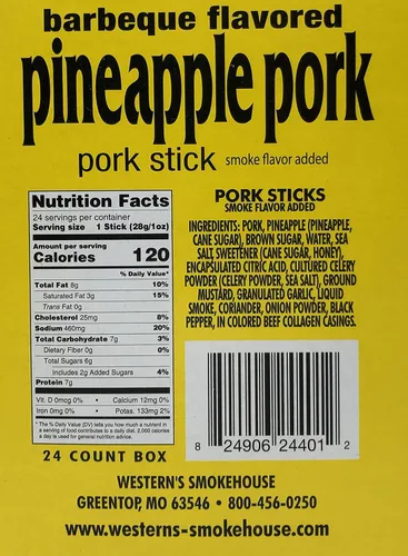 Miniatura 2 de Western's Smokehouse Palitos de carne de cerdo y carne de cerdo Simply Good – Paquete de 24 (1.0 onza) sin gluten, sin MSG, sin soja, sin nitratos