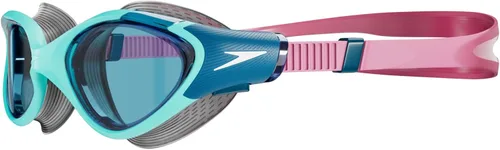Miniatura 2 de Speedo Womens Swim Goggle Biofuse 2.0 Azul Marino/Pavo Real/Rosa Divertido