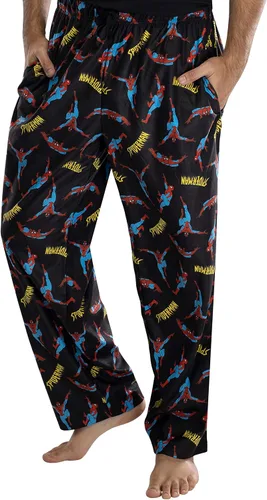 Miniatura 2 de Marvel Comics - Pantalones de pijama para hombre con estampado clásico de Spiderman