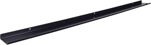 Miniatura 7 de Repisa flotante, estante para fotos, repisa artística, muy duradera y fabricada en los Estados Unidos (negro, 42 pulgadas)