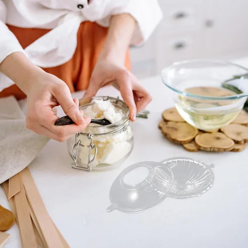 Miniatura 9 de EXCEART Juego de 8 moldes flotantes para velas de plástico grandes y pequeños, para velas flotantes, jabón, cubitos de hielo, suministros multiusos