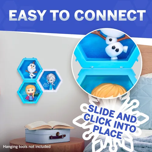 Miniatura 6 de WOW! PODS 4D Disney Frozen Elsa - Figura de juguete única conectable y coleccionable, exhibición de pared/estante, rellenos de cesta de Pascua