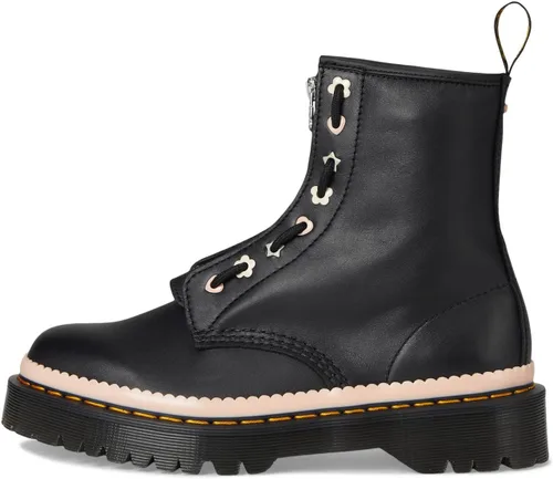 Miniatura 4 de Dr. Martens 1460 Pascal Bex - Botas de cuero con cremallera frontal para mujer, color negro Sendal, 6UK, 8 US para mujer