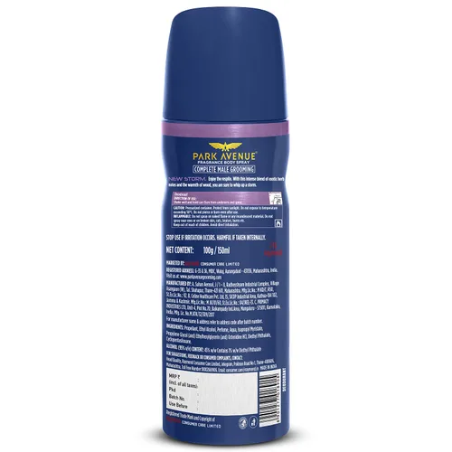 Miniatura 2 de Park Avenue Desodorante corporal Storm para hombres, 100 gm/4.4 fl oz