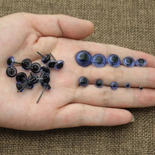 Miniatura 5 de 150 piezas de aguja de fieltro ojos mini vidrio azul ojos kits para muñecos de peluche muñecas fieltro de lana manualidades