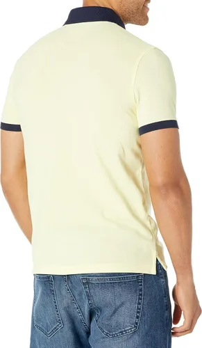 Miniatura 2 de Tommy Hilfiger Men's Short Sleeve Cotton Pique Flag Polo in Regular Fit