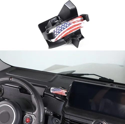 Miniatura 10 de Soporte para teléfono móvil para automóvil, pantalla de navegación compatible con Ineos Grenadier 2020-2026, ajustable, 360°, soporte de teléfono