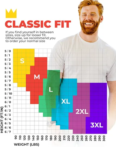 Miniatura 6 de Kingsted - Paquete de camisetas para hombre, cómodas, suaves, premium, ajuste clásico